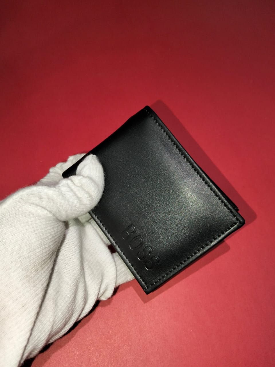 black wallet