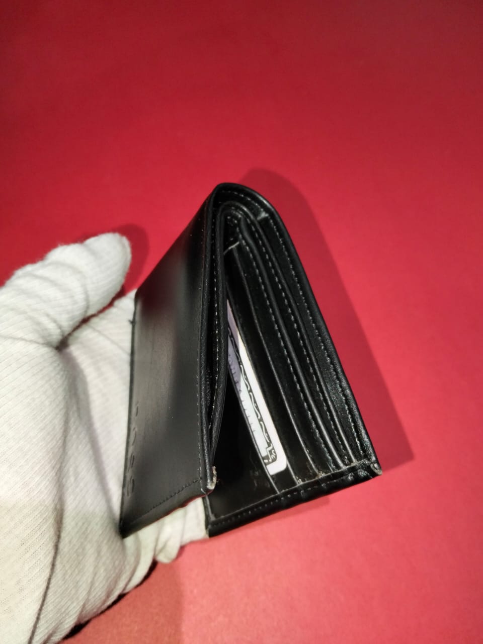 black wallet