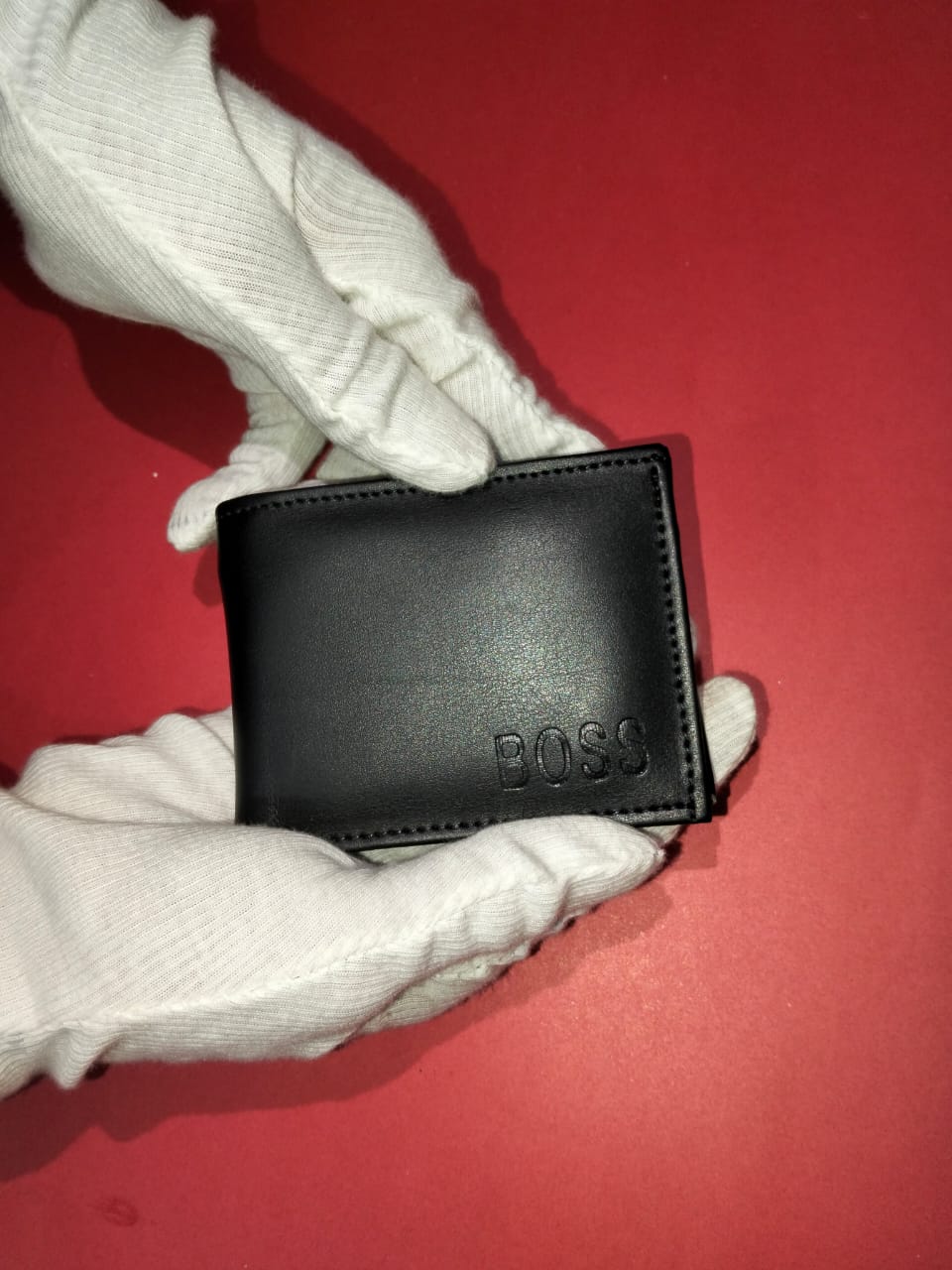 black wallet