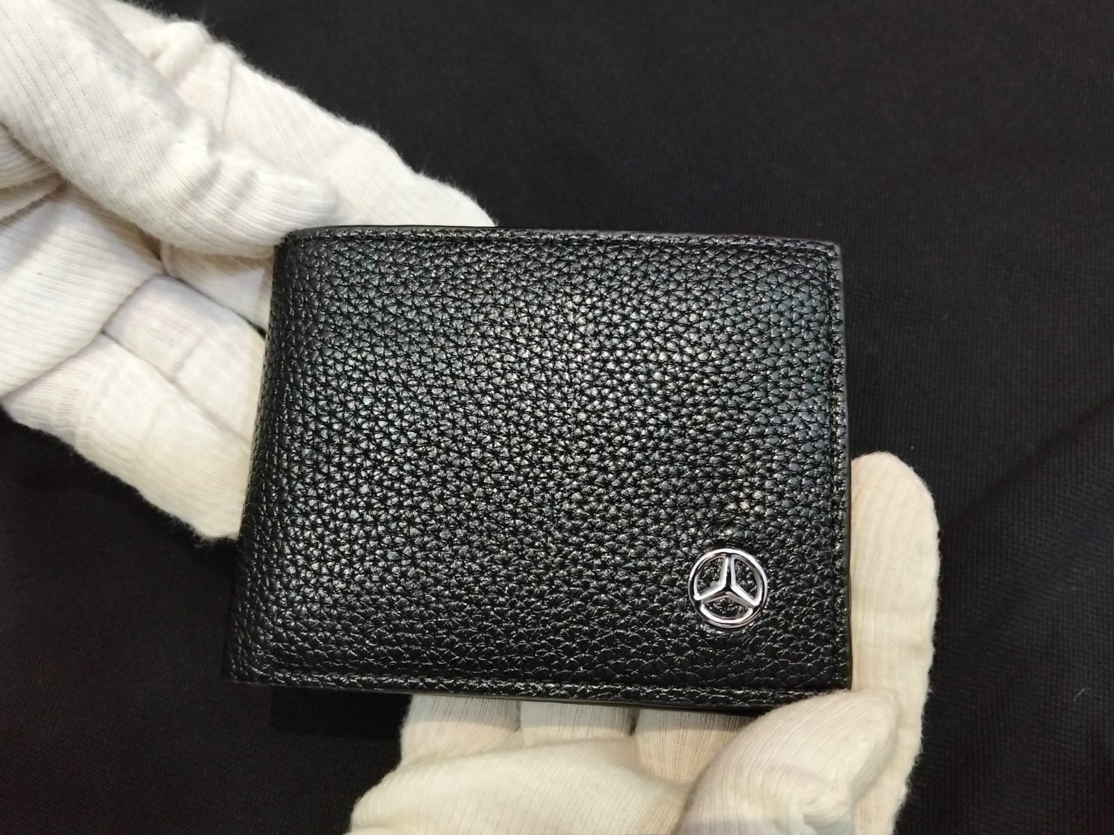 black wallet:
